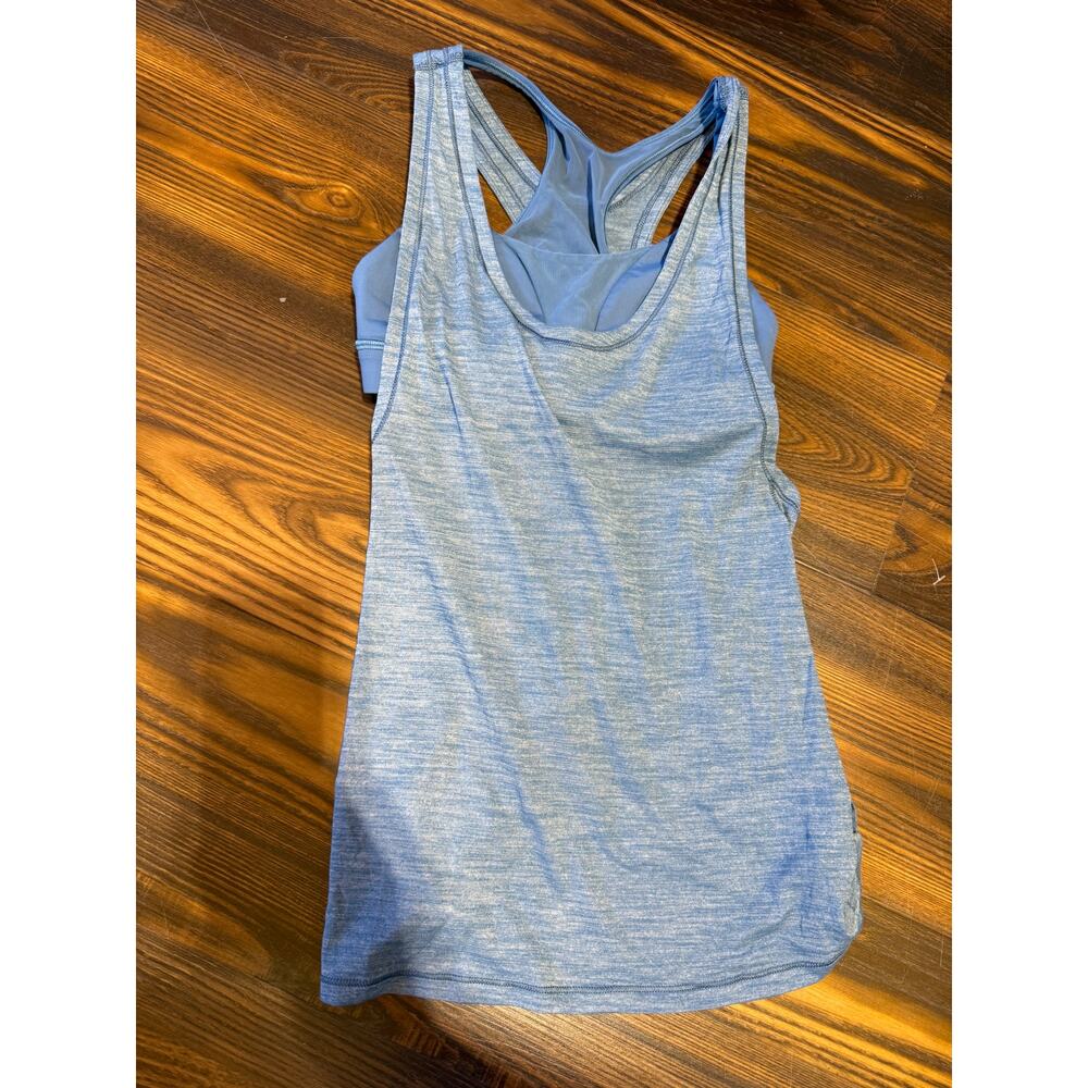 Lululemon Two-Fer Tank Top with Built in Sports Bra Size 4